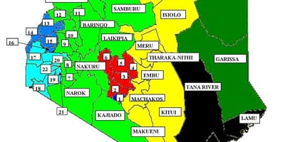 Χάρτης της kisumu, Κένυα