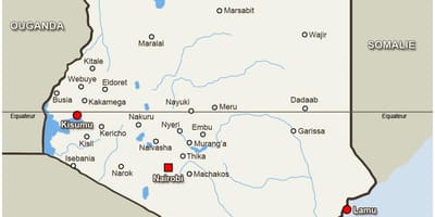 Χάρτης της kitale, Κένυα